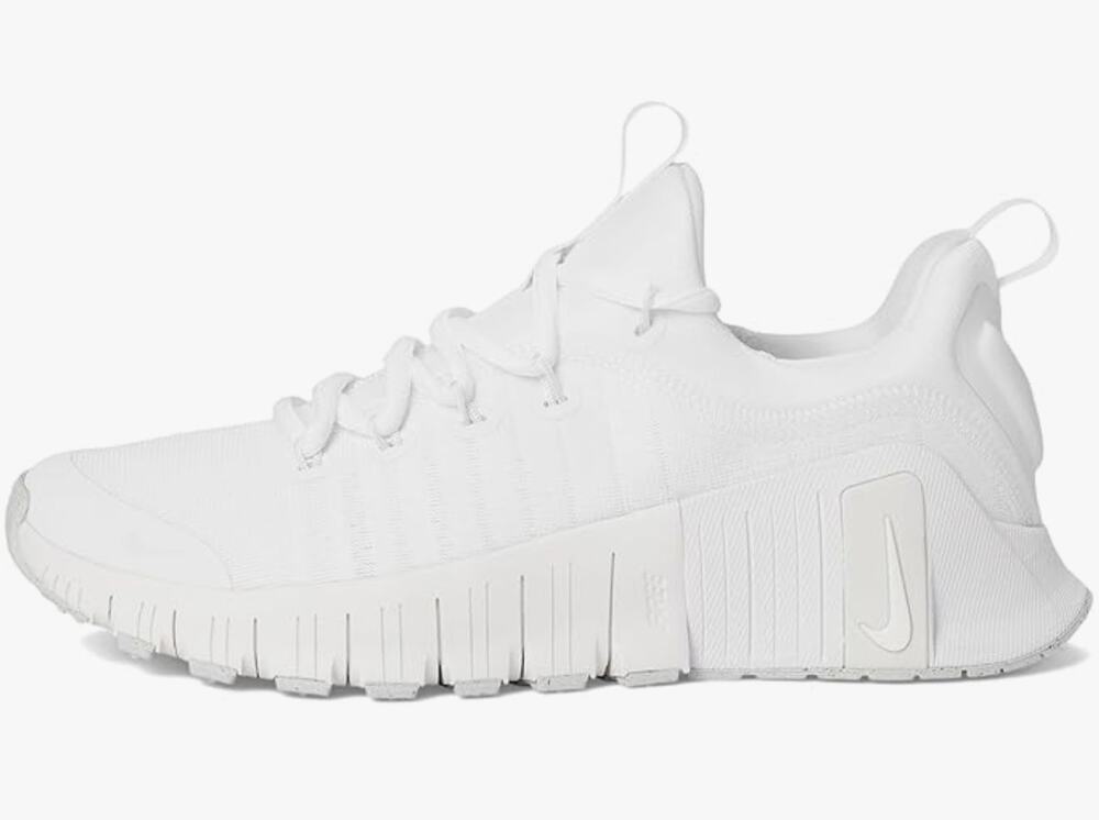 Nike Women's Free Metcon 6 White/Platinum Tint 8 Medium